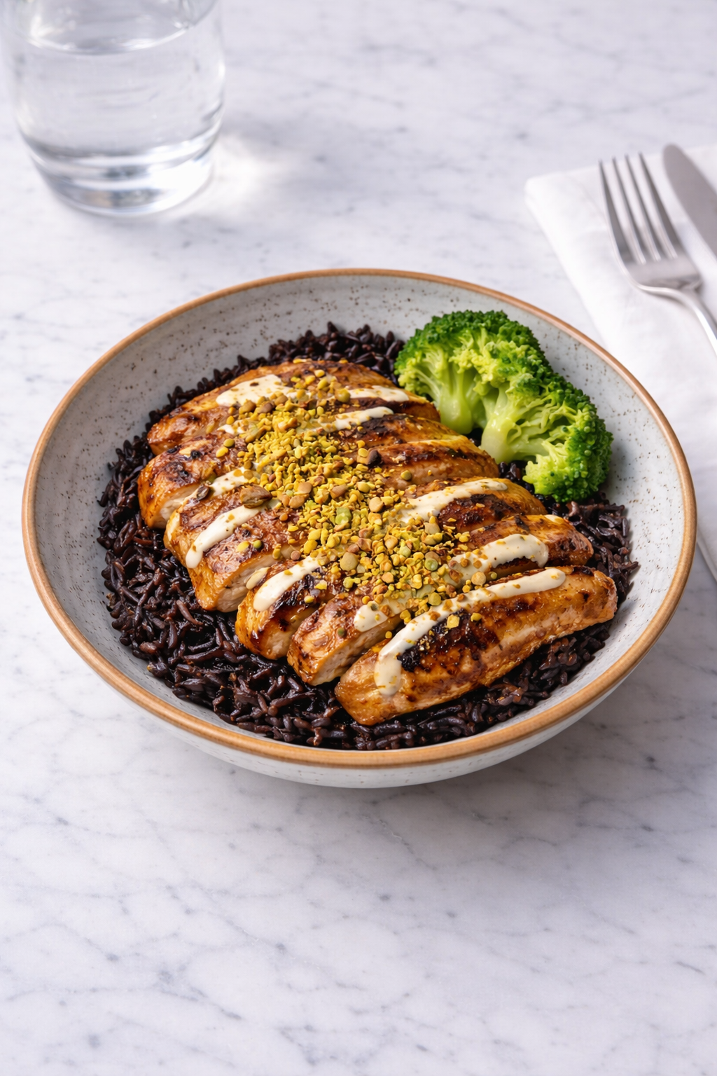 Bowl de pollo teriyaki